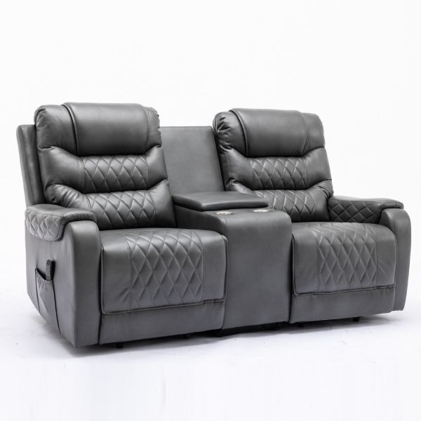Hebden Riser recliner sofa with centre console