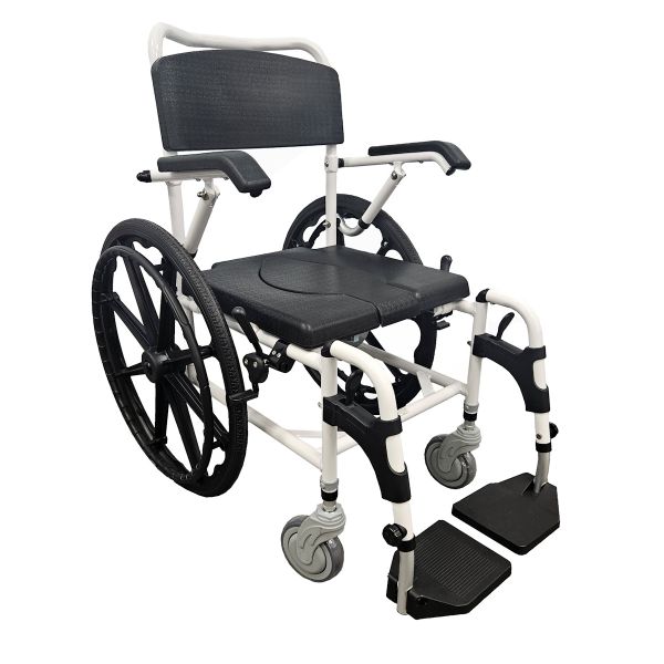 Self Propel - Wheeled shower commode chair ECSCOMSP