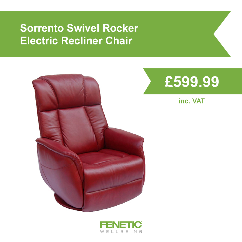 Sorrento swivel rocker electric recliner chair